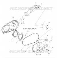 ANTRIEB, CLUTCH COVER