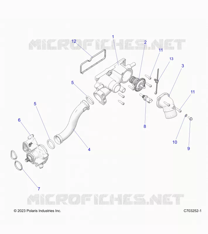 MOTOR, WATERPUMP