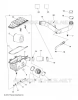 ENGINE, LUFTEINLASS SYSTEM