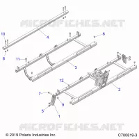 CHASSIS, SITZ SUPPORTS