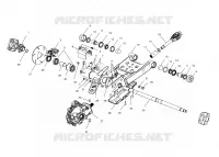 SWING ARM/HINTER GETRIEBEGEHÄUSE MOUNTING
