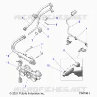 KRAFTSTOFFSYSTEM, RAIL, LINES AND THROTTLE BODY