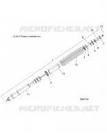 FRONT SUSPENSION STRUT, HD