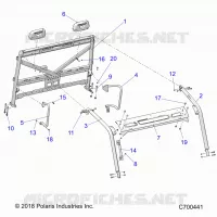 CHASSIS, CAB RAHMEN