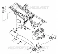 ABGASSYSTEM XPLORER 300 W98CC28C (4945264526A013)