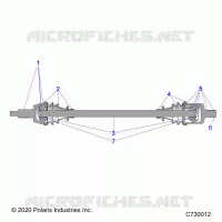 ANTRIEB, FRONT HALF SHAFT