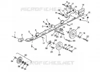 Schienen-Montage (SUSPENSION) XCF 0981643 (4942774277B010)