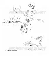UPPER LENKEN   HANDLEBAR ASM.
