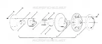 angetriebene Kupplungs 400 and 650 (4914131413011A)