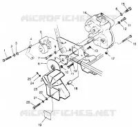 GETRIEBEGEHÄUSE   BREMSE MOUNTING Trail Boss W968527 (4935883588B013)