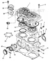 ZYLINDER 440 XCR SP 0941660 (4927082708034A)