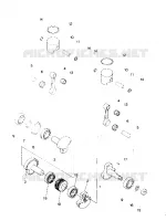 KOLBEN AND KURBELWELLE  INDY LITE (4918591859027A)