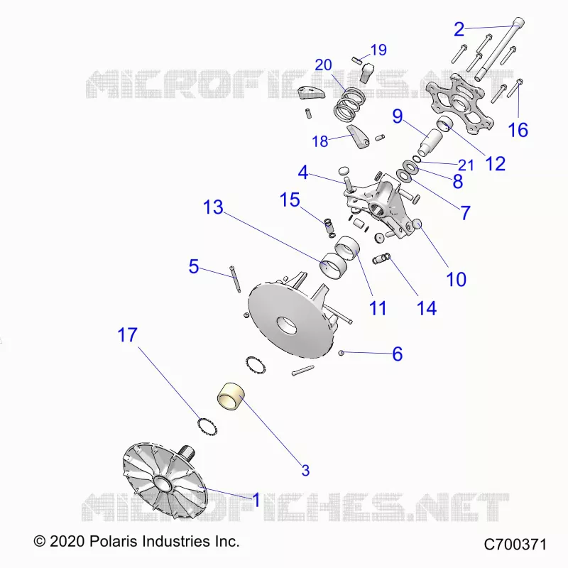 ANTRIEB, PRIMARY CLUTCH