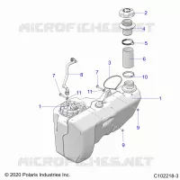 KRAFTSTOFFSYSTEM, FUEL TANK