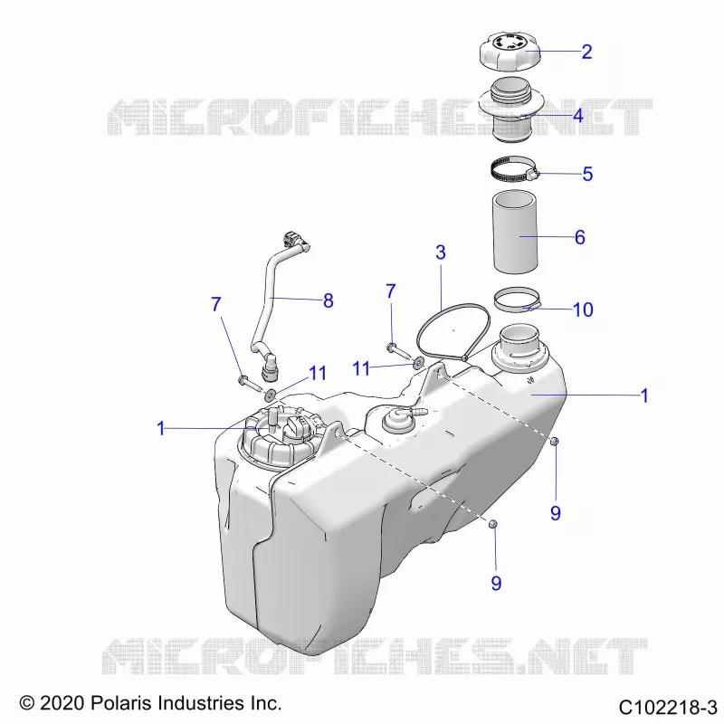 KRAFTSTOFFSYSTEM, FUEL TANK