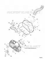 ANTRIEB, CLUTCH COVER AND DUCTING