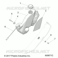 MOTOR, OIL BOTTLE ASM.