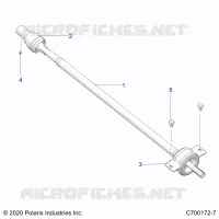 ANTRIEB, REAR PROP SHAFT