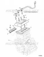 DROSSELKLAPPENGEHÃ„USE AND VALVE COVER