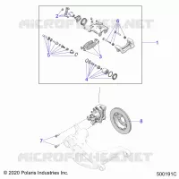 BRAKES, BREMSZANGE HINTEN