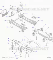 SITZ MOUNTING, FRONT
