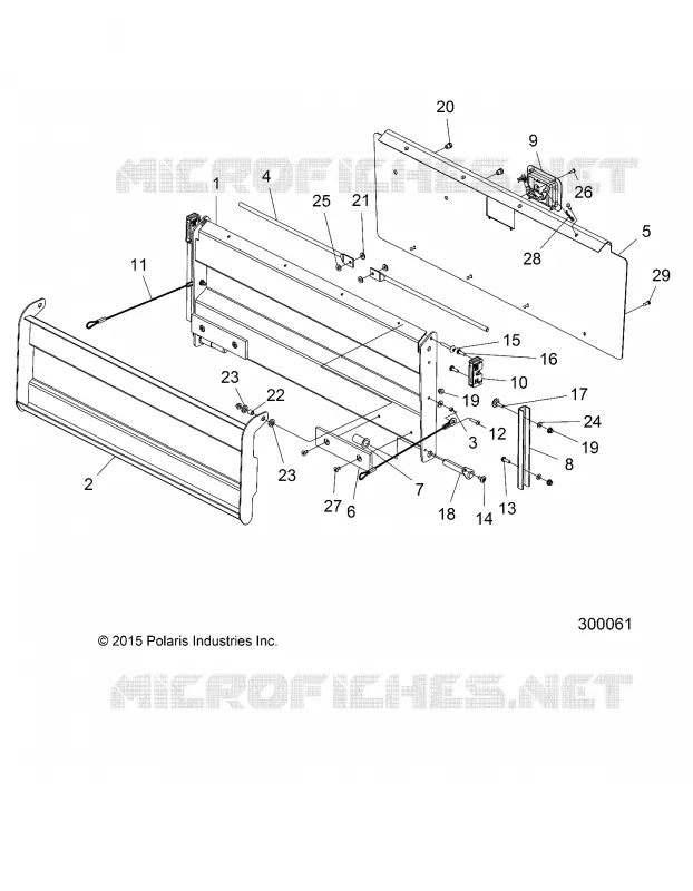 TAILGATE, RAMP