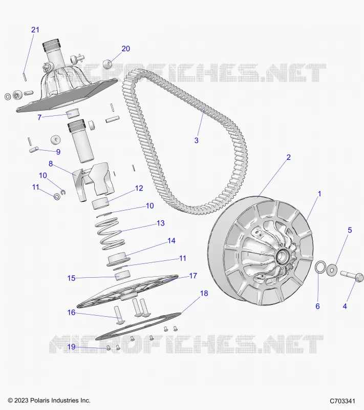 ANTRIEB, SECONDARY CLUTCH