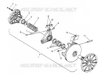 Antriebskupplung ASSEMBLY SPORT 0950443, SPORT TOURING 0950243  and EUROPEAN SP (4928822882C005)