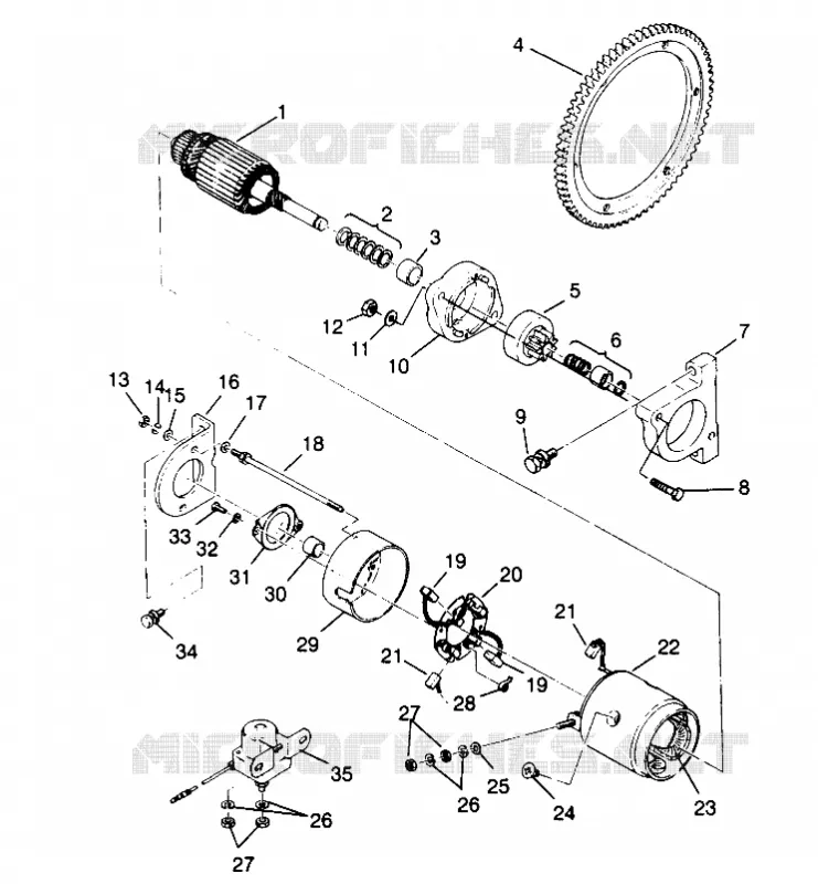 ANLASSER XLT TOURING 0963357 and EUROPEAN XLT TOURING E963357 (4931923192D002)