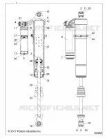 SUSPENSION, FRONT SHOCK