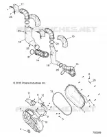 ANTRIEB, CLUTCH COVER AND DUCTING