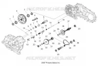 ANTRIEB, MAIN GETRIEBEGEHÄUSE INTERNALS
