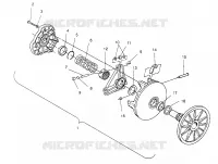 Antriebskupplung ASSEMBLY 440 XCR 0951660 (4929112911C001)
