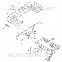 HINTER RACK MOUNTING XPLORER 4X4 W959140 (4930223022A007)