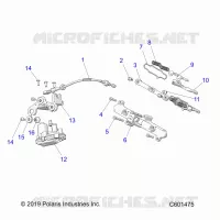 ENGINE, AUSPUFFKLAPPE ASM. AND ACTUATOR