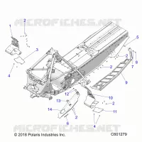CHASSIS, CLUTCH GUARD/FOOTRESTS/RUNNING BOARDS
