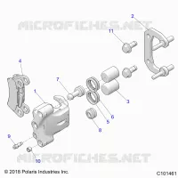 BRAKES, HINTERSATTELS