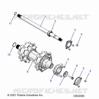 DRIVE TRAIN, JACKSHAFT AND ANTRIEBSWELLE