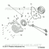 ENGINE, STATOR AND SCHWUNGRAD