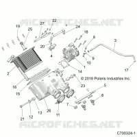 ENGINE, LUFTEINLASS MANIFOLD