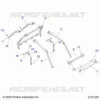 CHASSIS, CAB RAHMEN