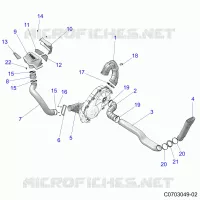 ANTRIEB, CLUTCH COVER, DUCTING