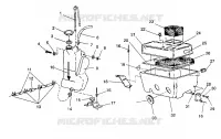 ÖLTANK / LUFTFILTERKASTEN  WIDETRAK GT / X932061 (4924722472026A)