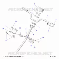 LENKUNG, H-BAR, LENKUNG POST, GRIPS