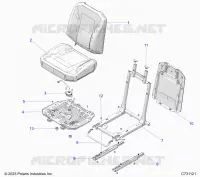 SITZ ASM., DRIVER