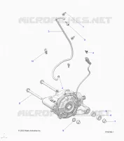 ANTRIEB, FRONT GEARCASE MOUNTING