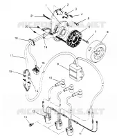 MAGNETO XLT RMK 0960956, XLT SKS 0960556 AND EUROPEAN XLT SKS E960556 (4931813181D001)