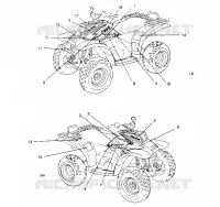 DECALS  TRAIL BOSS W958527 (4930323032A008)