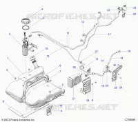 KRAFTSTOFFSYSTEM, EVAP FUEL TANK ASM.