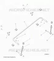 SUSPENSION, FRONT STABILISATORSTANGE